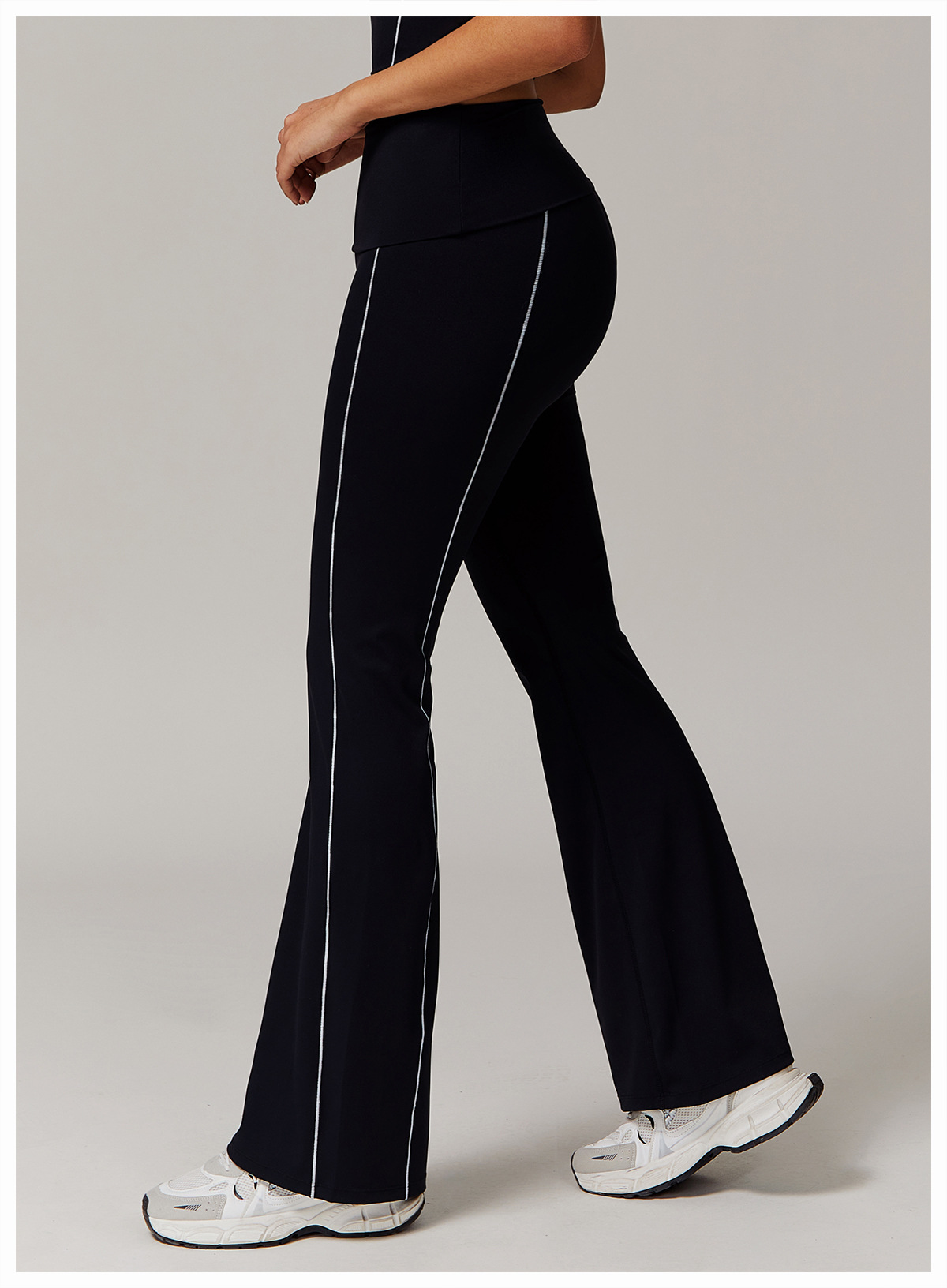 Soft Fabric Sculpted Flare Yoga Leggings 5009