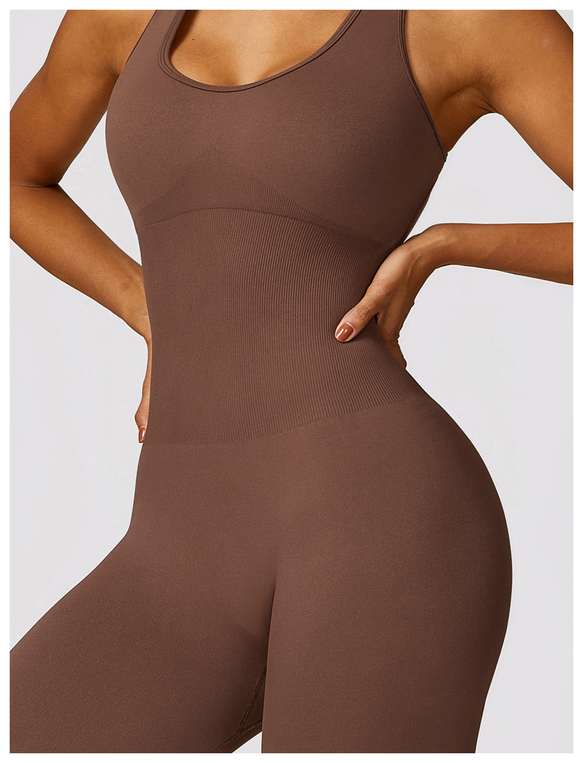 Seamless Slim Jumpsuit 7100