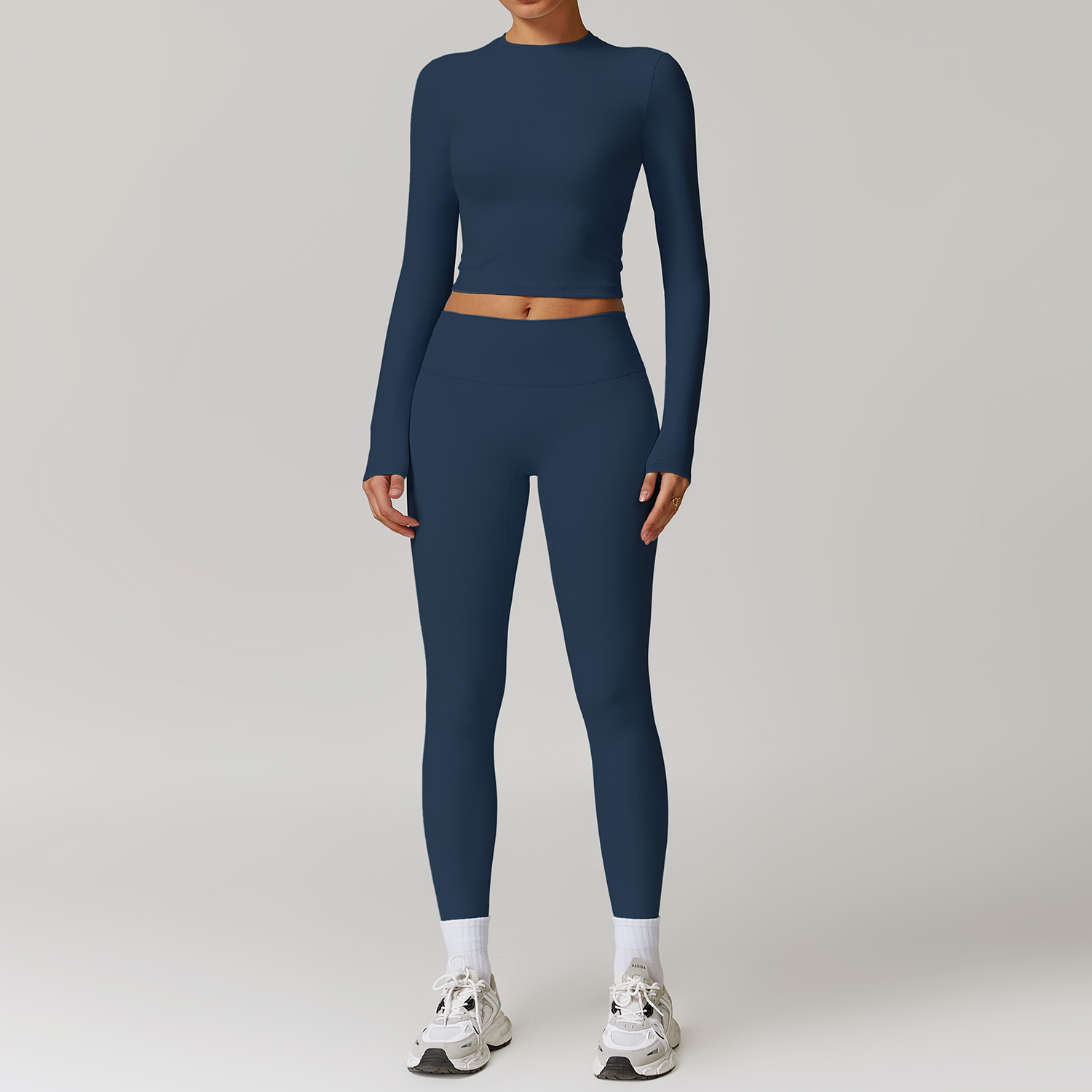 Classic Soft Fabirc Brushed Yoga Sets 2 Options 8886