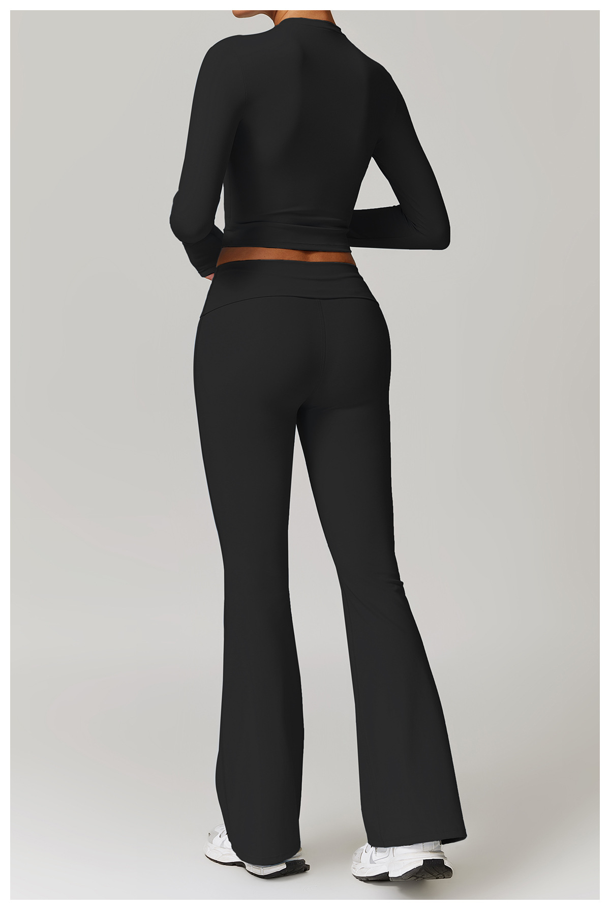 Classic Soft Fabirc Brushed Yoga Flare Sets 3 Options 8886