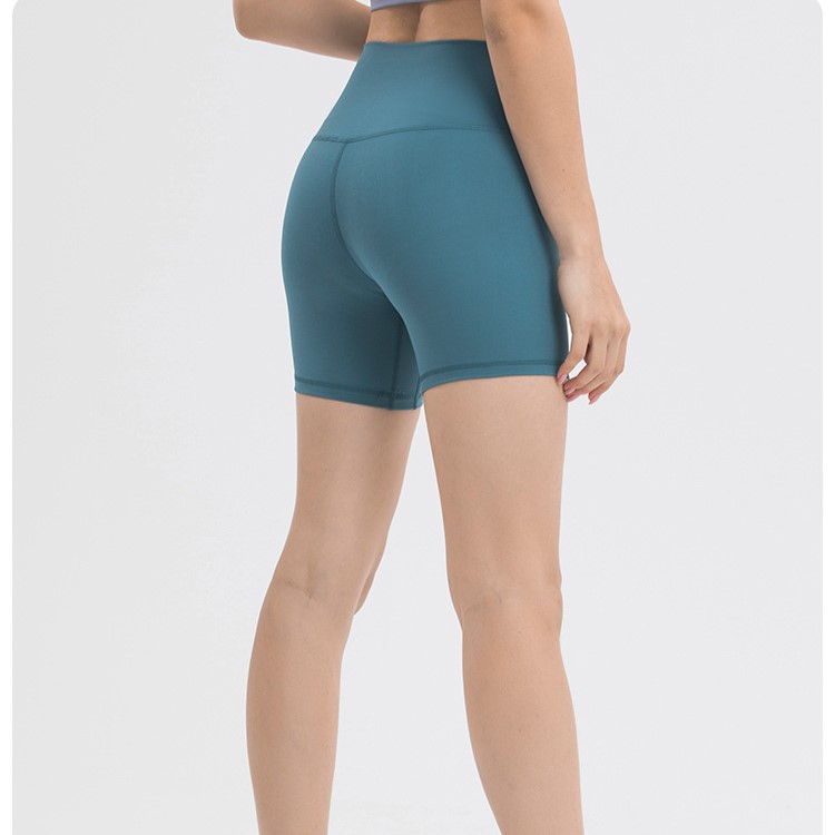 Butt-lifting Solid Color Yoga Shorts