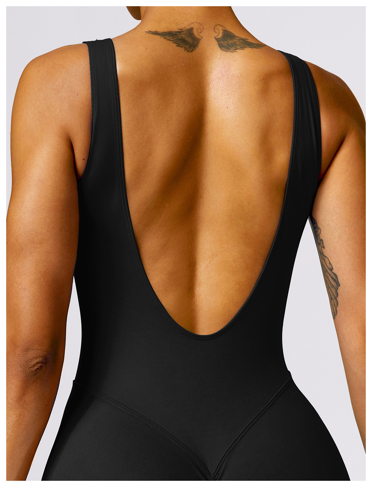 Seamless Blackless Jumpsuit 7448