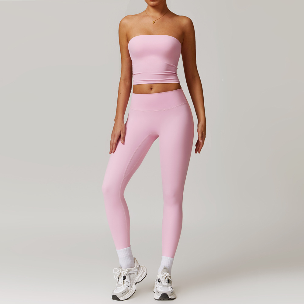 Classic Soft Fabirc Brushed Yoga Sets 2 Options 8886