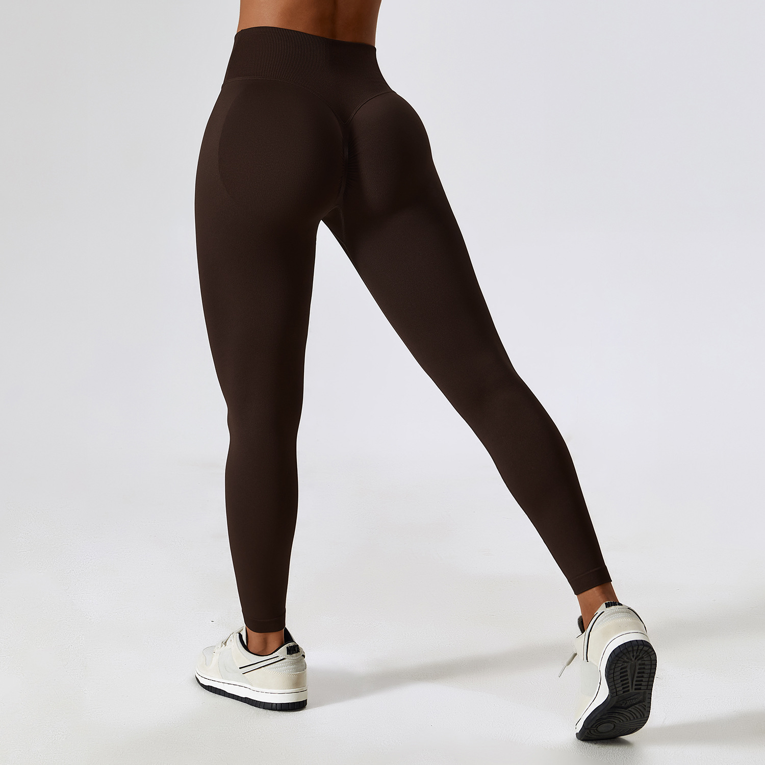 Scrunch Seamless V-Cut Yoga Leggings 4596