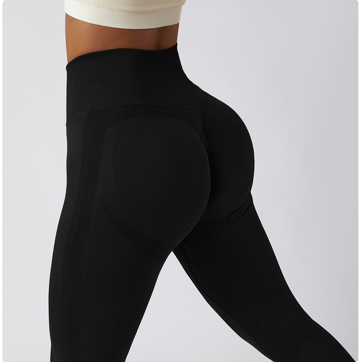 Butt Contour Seamless Yoga Leggings 6415