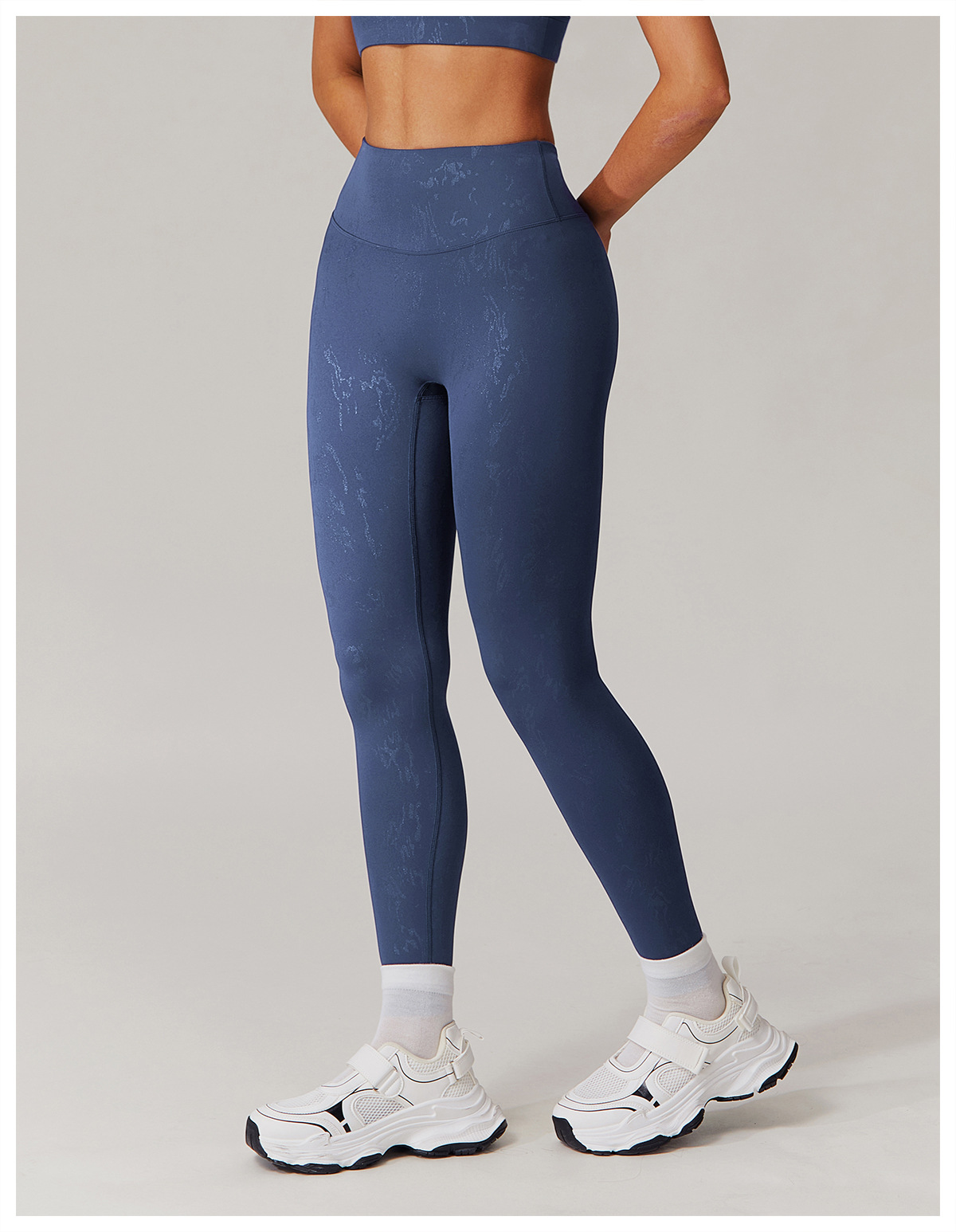 Hot Stamping Soft Fabric Yoga Leggings 9140