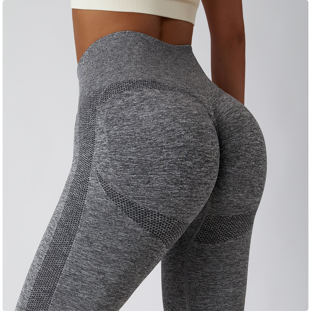 Butt Contour Seamless Yoga Leggings 6415