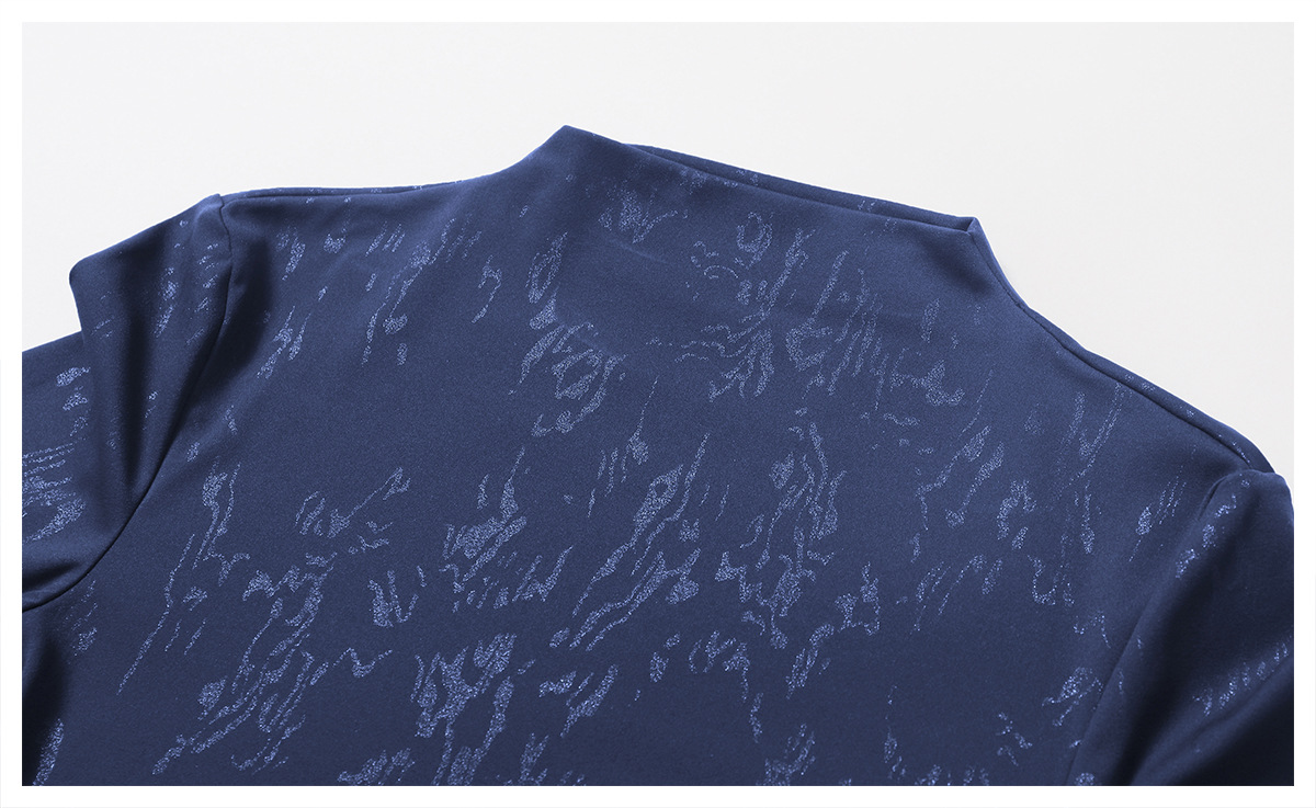 Hot Stamping Soft Fabric Long Sleeve Yoga Top 9140
