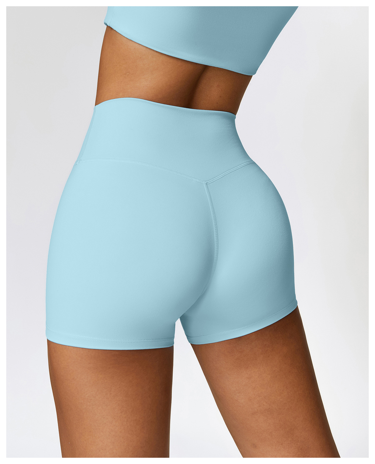 Classic Soft Fabric Yoga Shorts 8519