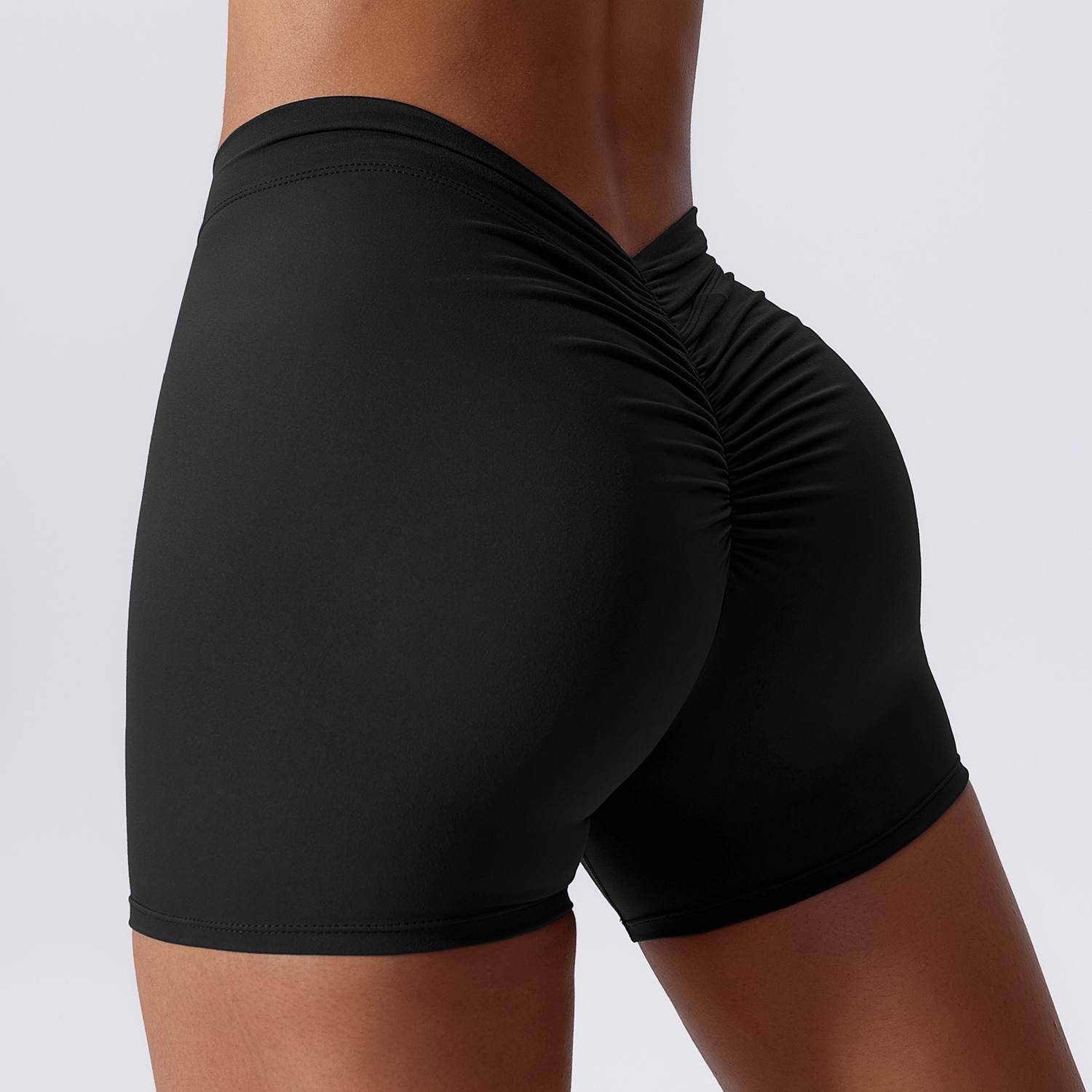 Scrunch Soft Material Yoga Shorts 8175
