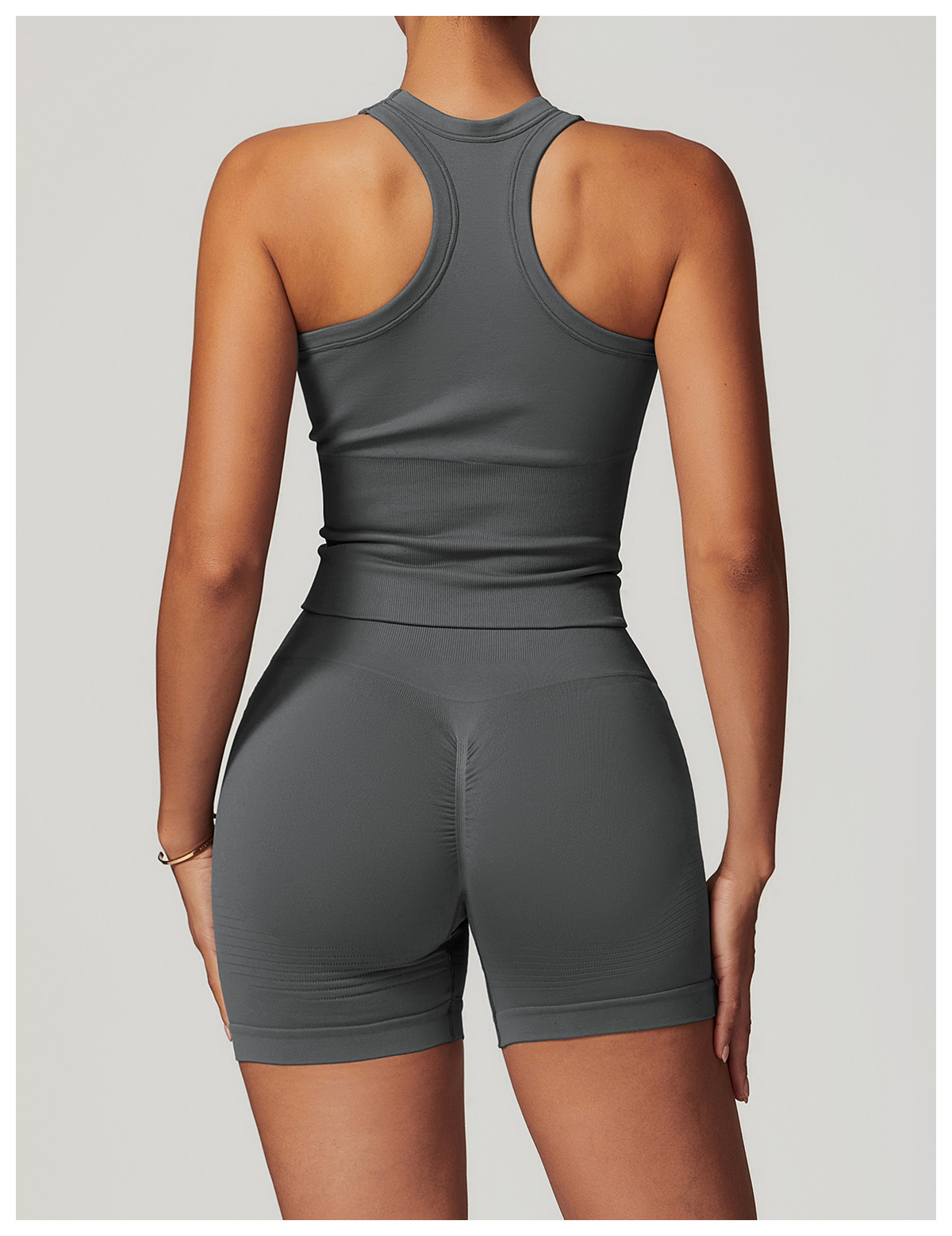 Seamless  Racerback Yoga Vest 7725