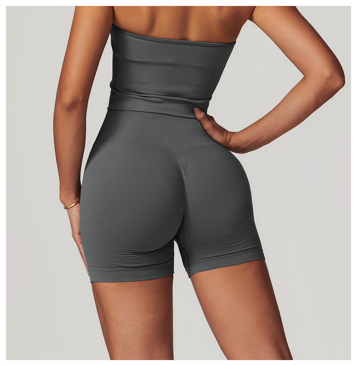 Seamless Scrunch Yoga Shorts 7725