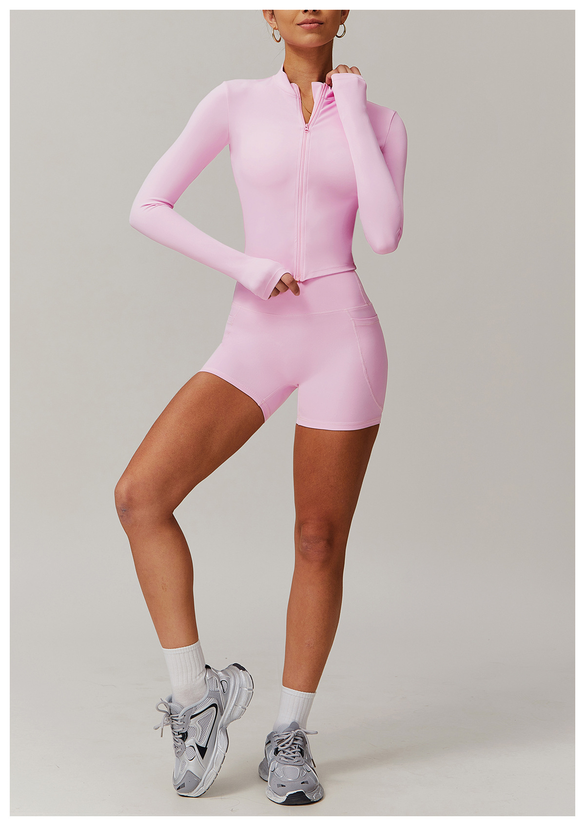 Soft Fabric One Shoulder Yoga Sets 4 Options 8408