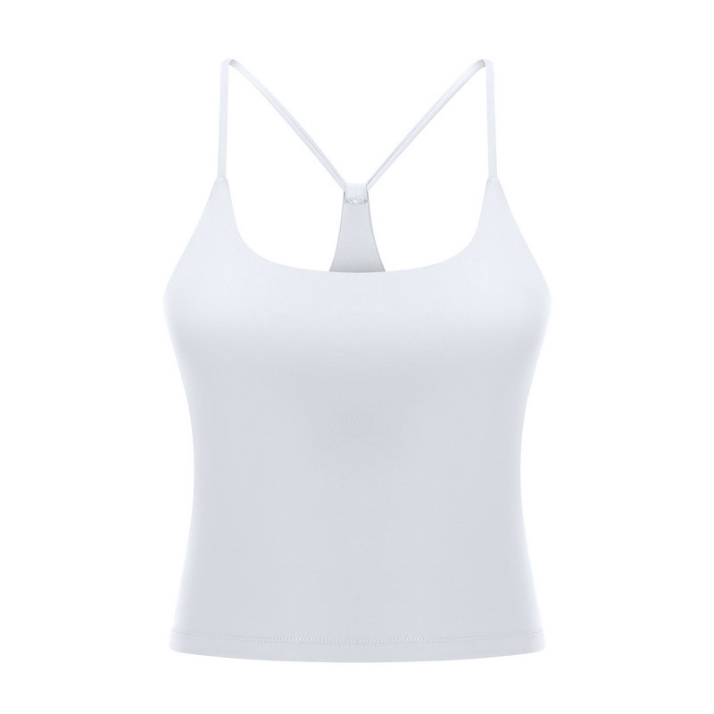 Soft Material Solid Color Sports Yoga Bras DT038