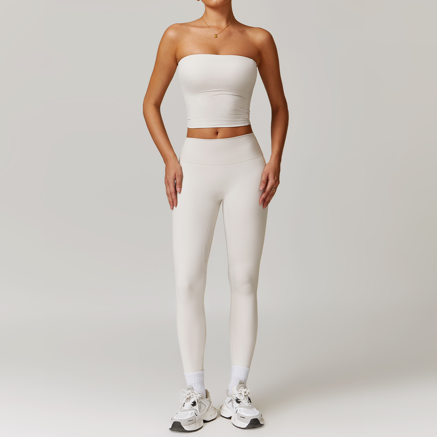 Classic Soft Fabirc Brushed Yoga Sets 2 Options 8886