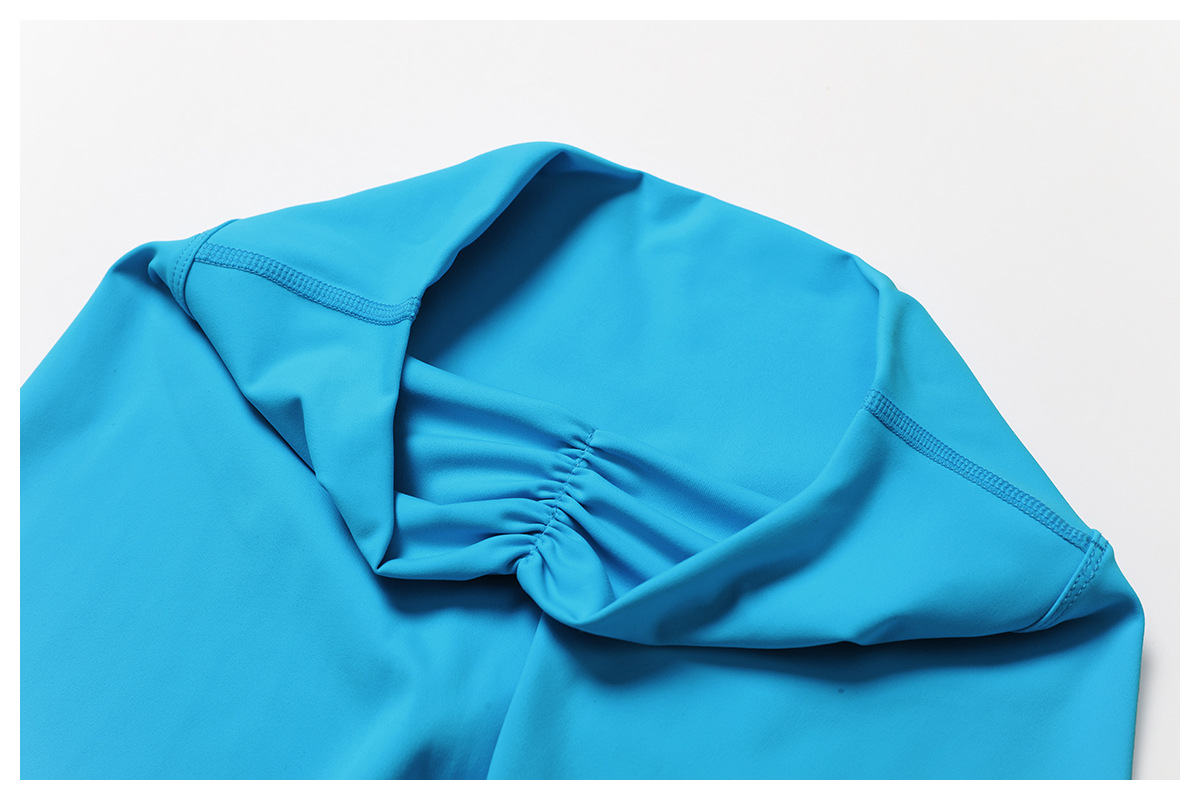 Soft Fabric Twist Pleats Flare Yoga Sets 6 Options 9141