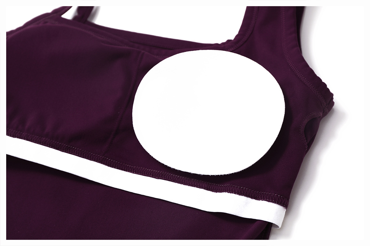 Soft Fabric Asymmetric Yoga Vest 9000