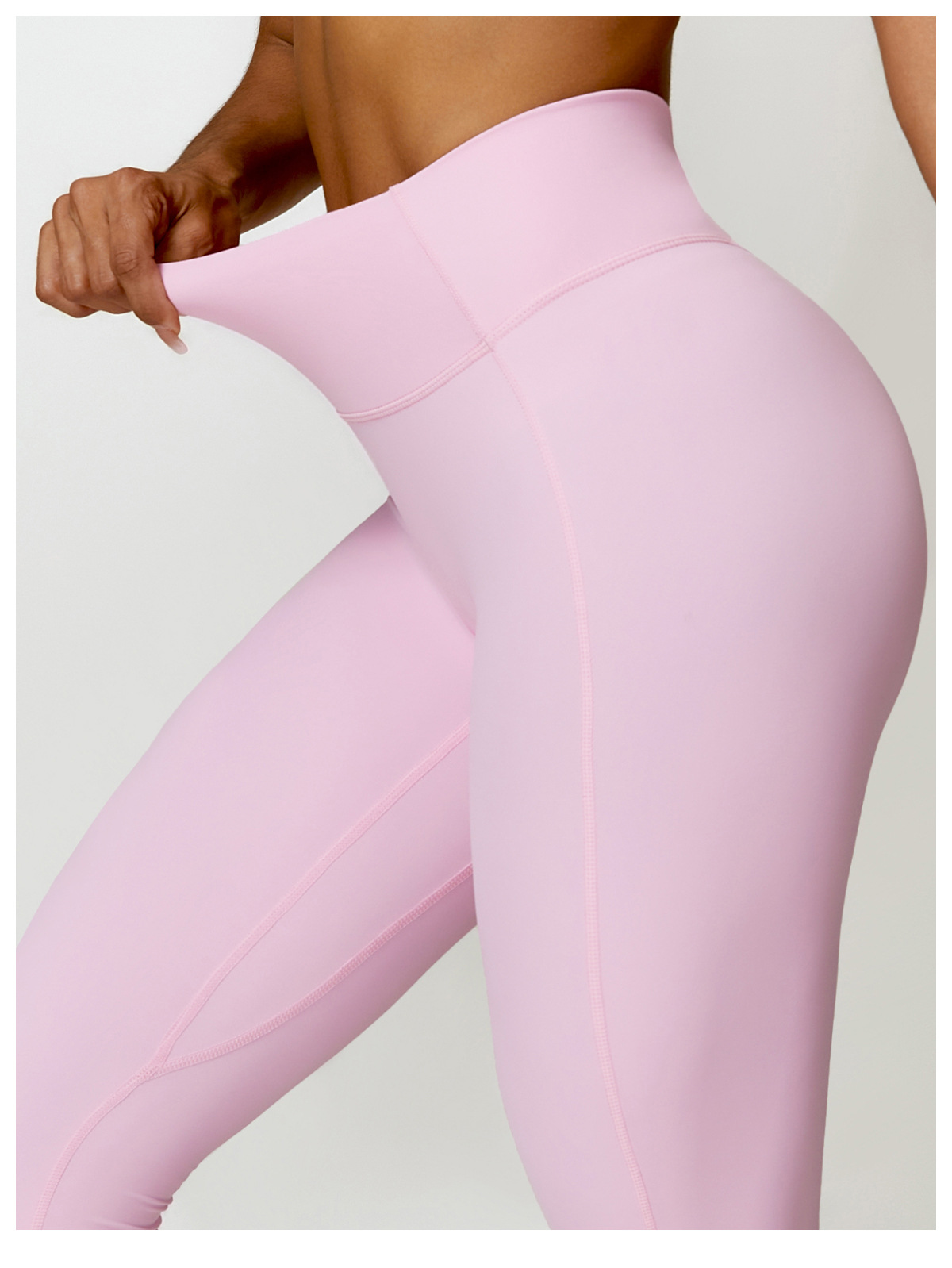 Soft Material Halter Tummy Control 2 Options Yoga Sets 8503