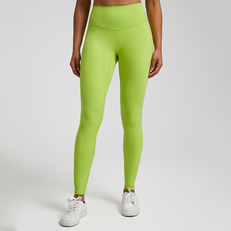 Coloful Women's No Embarrassing Lines High Waist Hip Lifting Leggings SKL-LQ4033