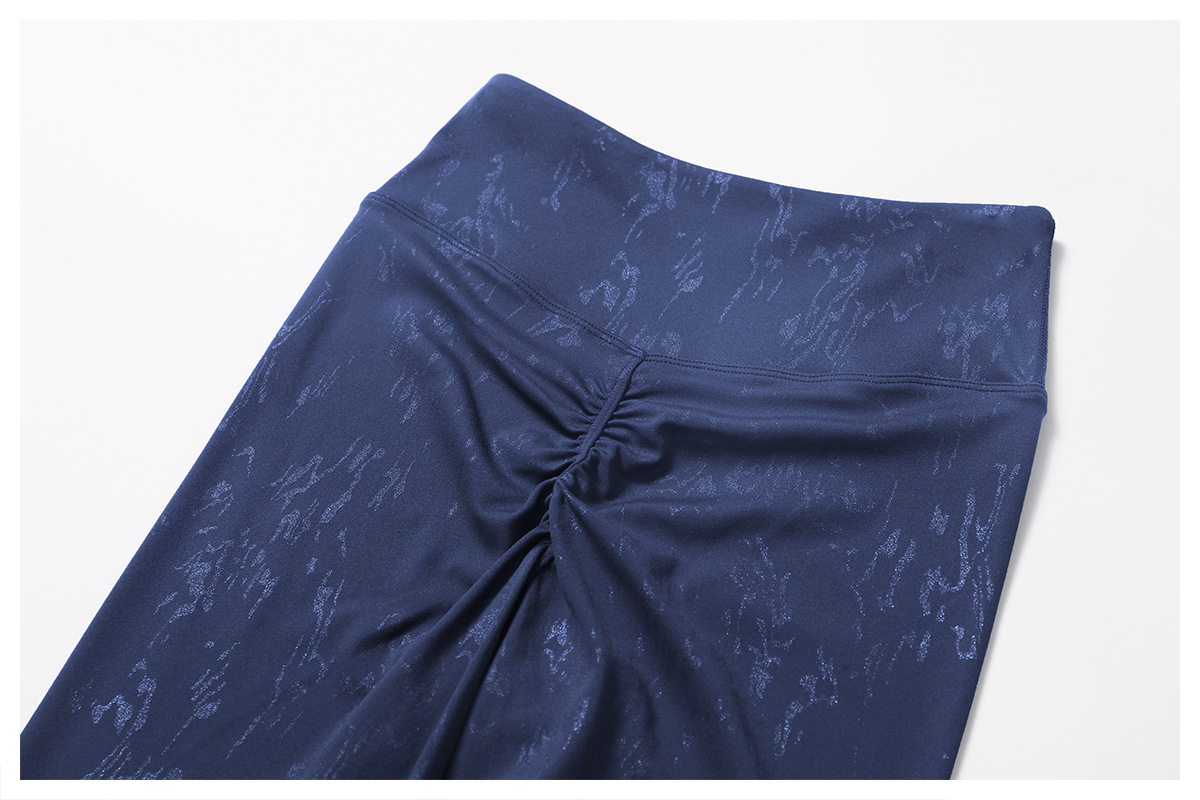 Hot Stamping Soft Fabric Yoga Leggings 9140