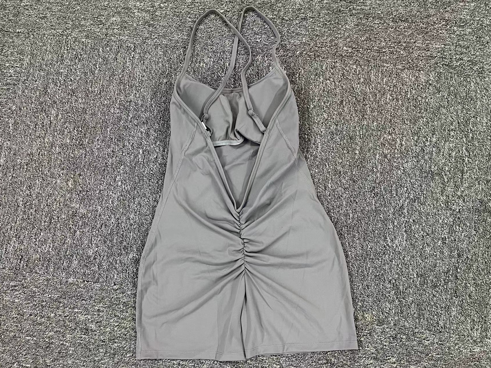 Quick-drying  One-piece  Backless Yoga Jumpsuit  QS43014