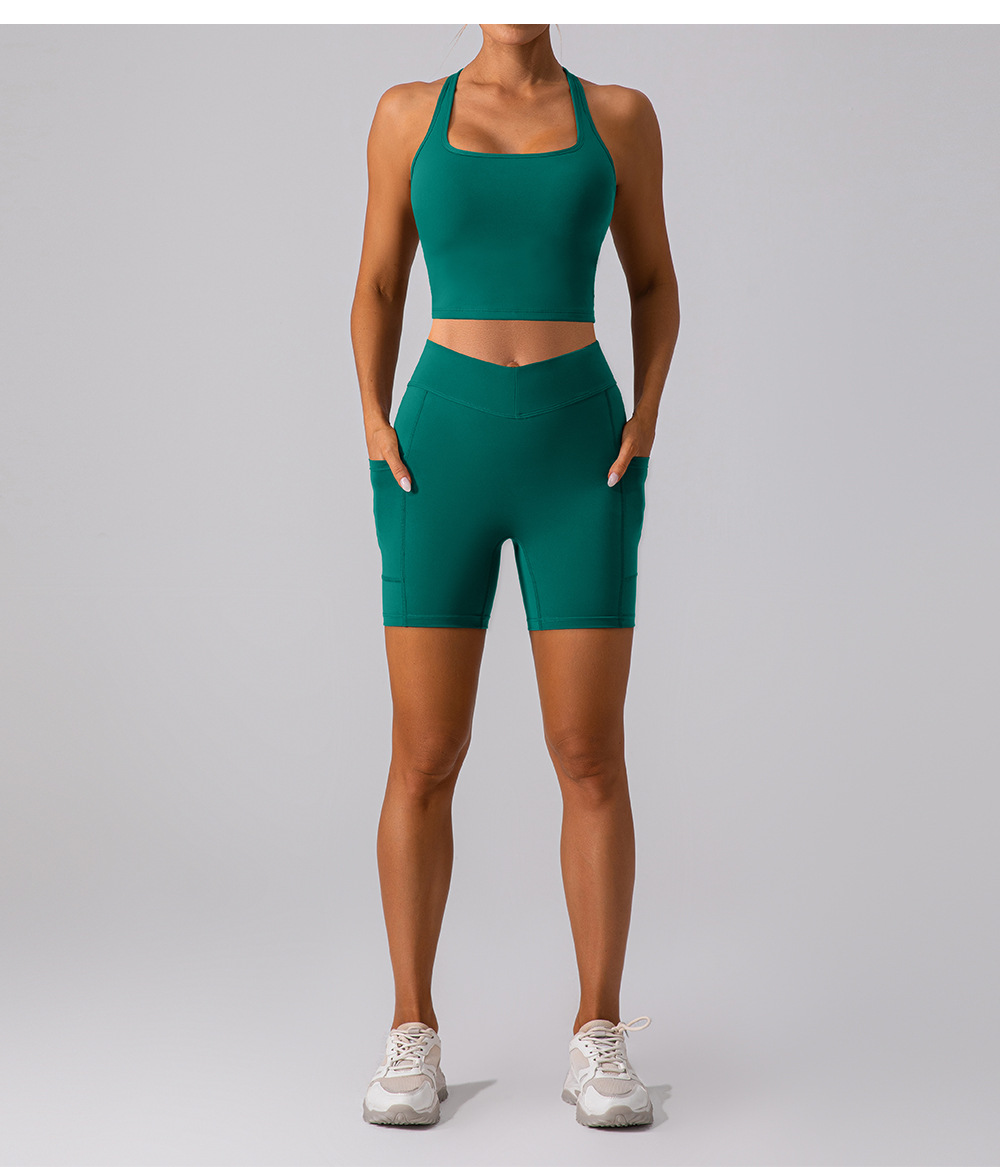 Brushed Nude Sports Yoga Tank Top YW482