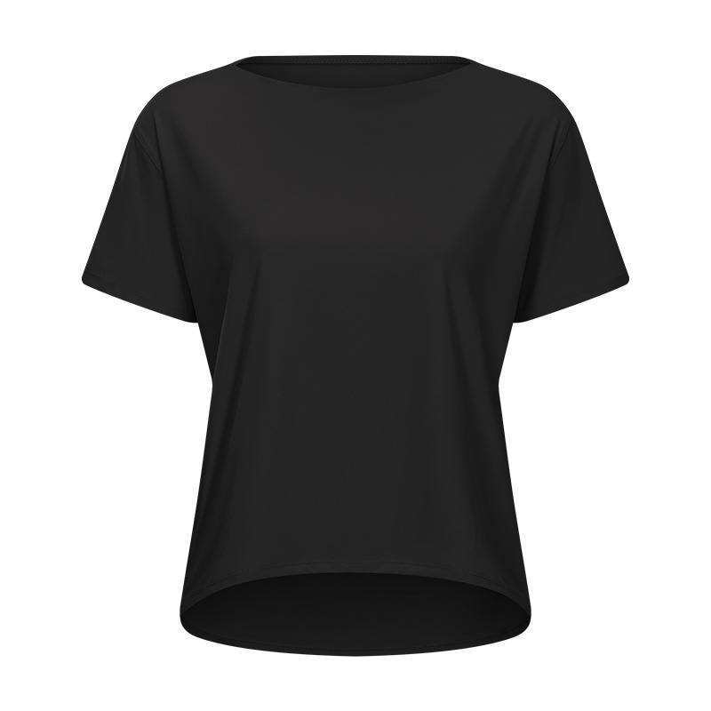 Breathable Solid Color Yoga T-shirts DS079