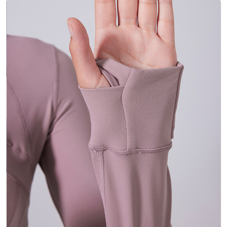 Nude Slim Sports Yoga Coats DAW204