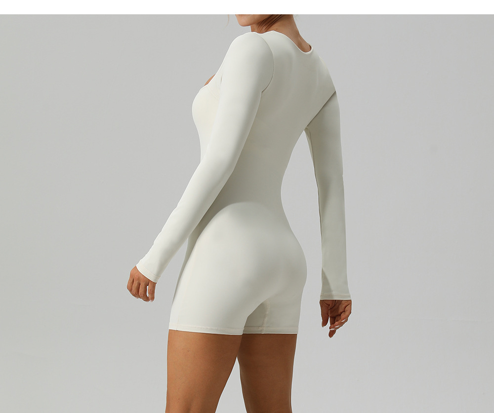 Sexy Slim Yoga Long Sleeve Jumpsuits YW983L