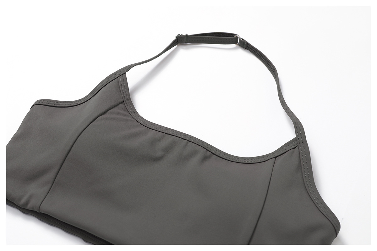 Soft Fabirc Thin Strap Halter Yoga Sets 4 Options 8791