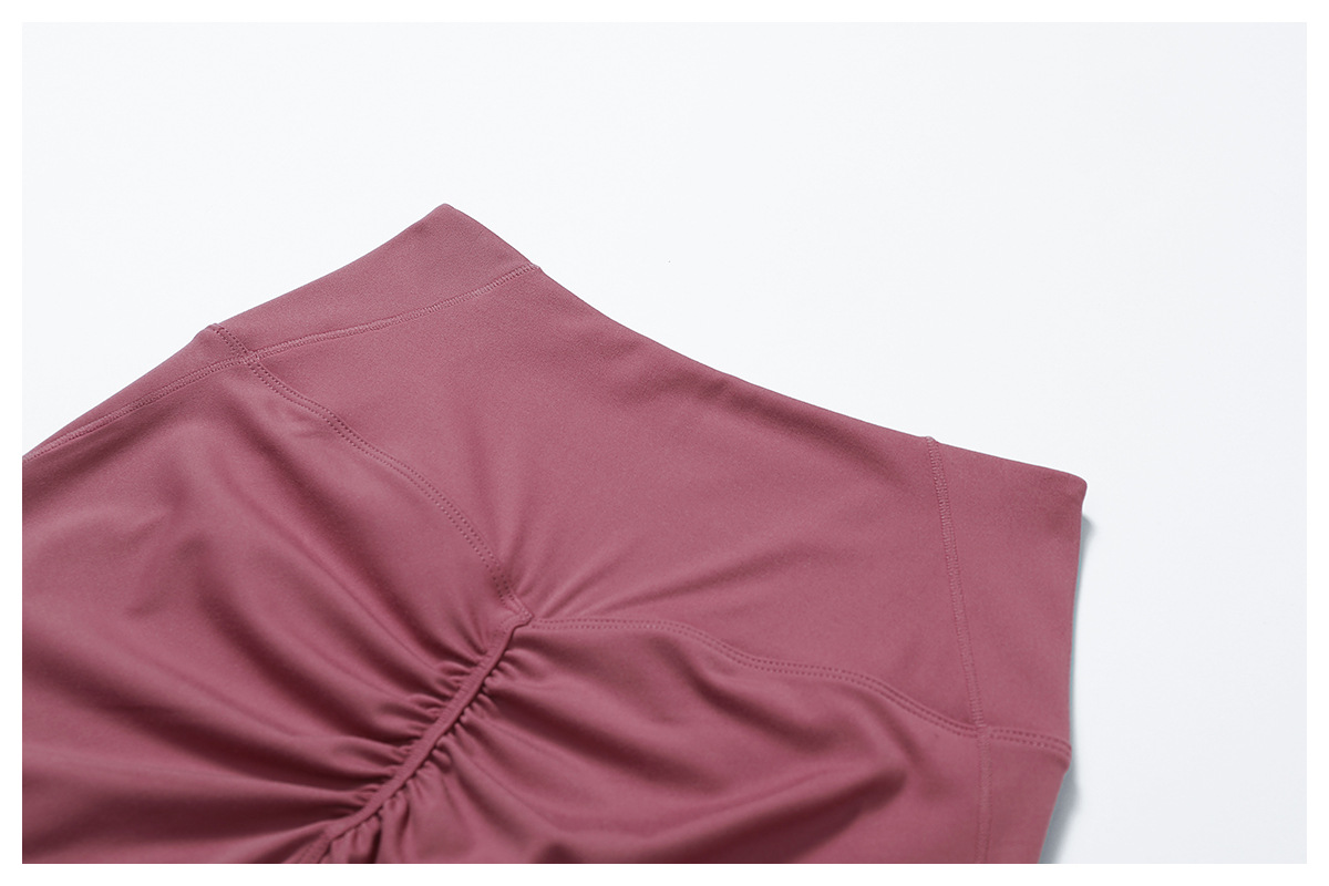 Soft Fabric Scrunch Yoga Shorts 8796