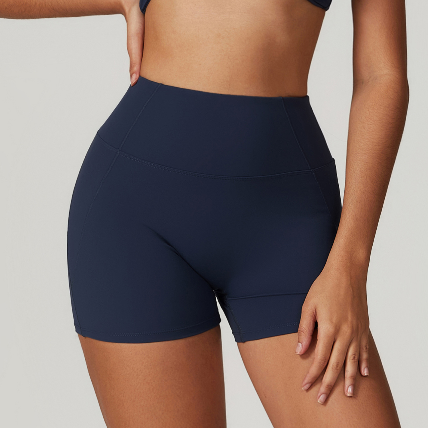 Soft Fabric Scrunch Yoga Shorts 8796