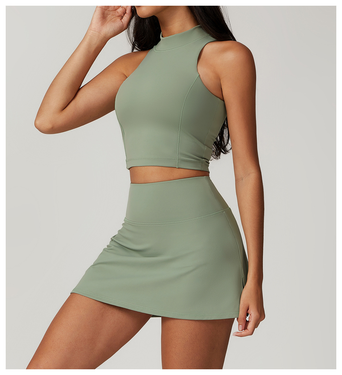 Soft Fabric Racerback Yoga Vest 8796