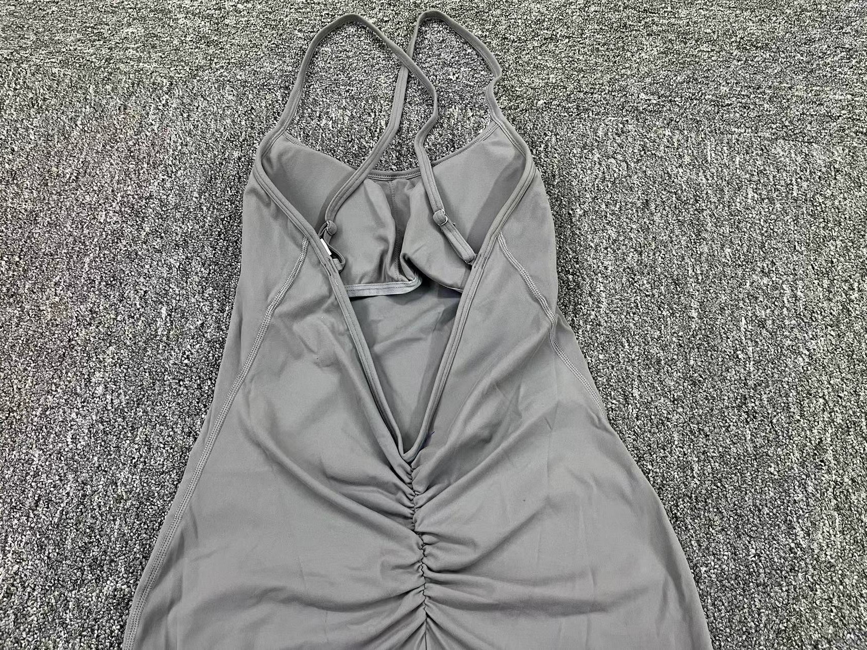 Quick-drying  One-piece  Backless Yoga Jumpsuit  QS43014