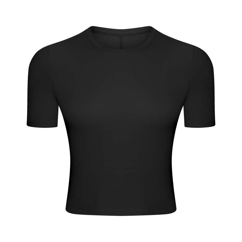Breathable Solid Color Yoga T-shirts DS158