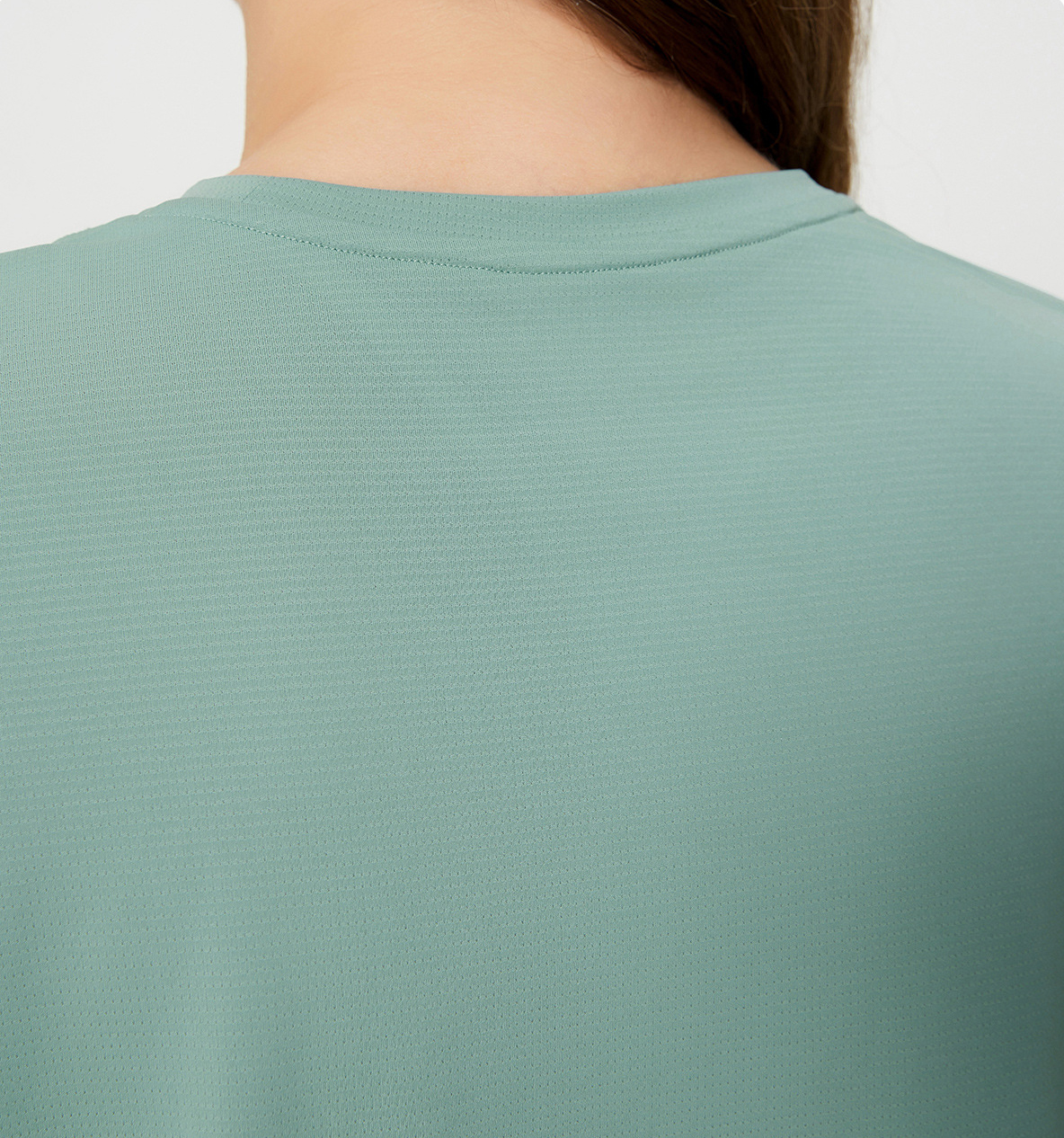 Breathable Solid Color Yoga T-shirts D25016