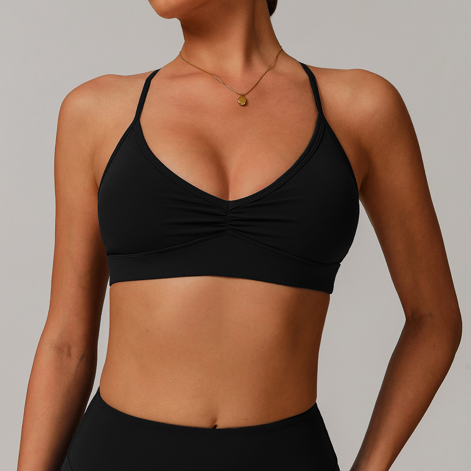 Soft Fabric Classic Yoga Bra 9172