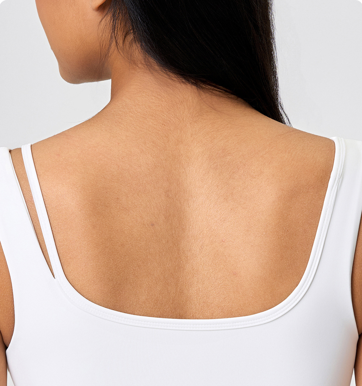 U-neckline Sexy Solid Color Sports Bras D25071