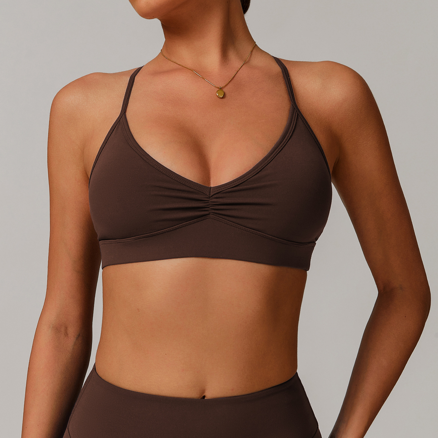 Soft Fabric Classic Yoga Bra 9172