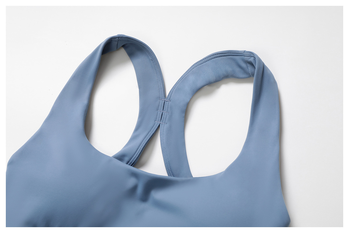 Soft Fabric Classic Cross Back Yoga Bra 3012