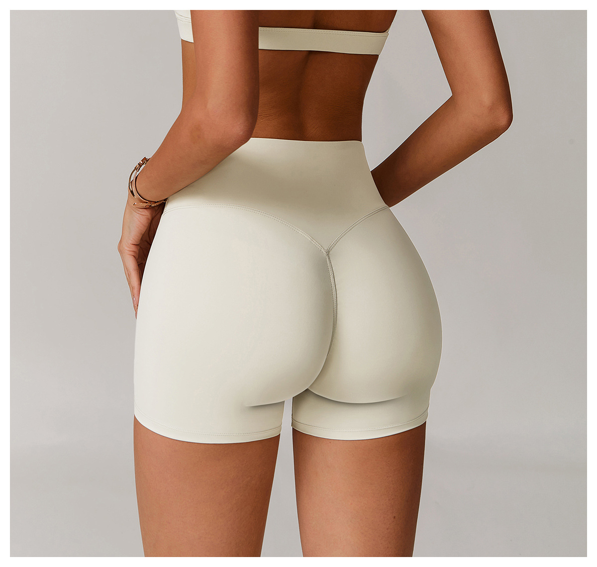 Soft Fabric  Classic Tummy Control Yoga Shorts 9172