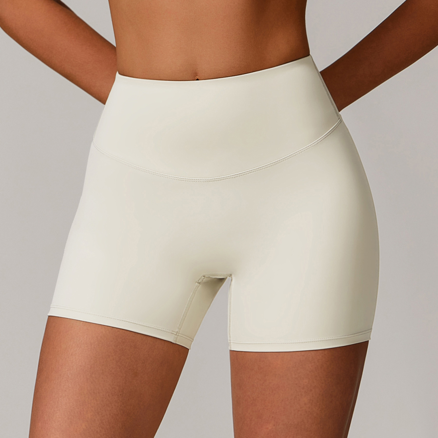 Soft Fabric  Classic Tummy Control Yoga Shorts 9172
