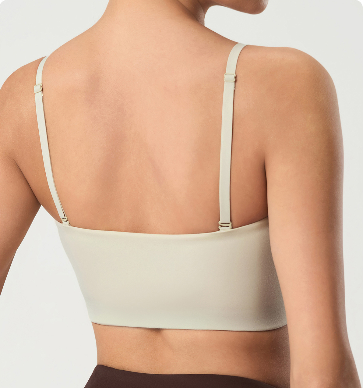 U-neckline Sexy Solid Color Sports Bras DAW138