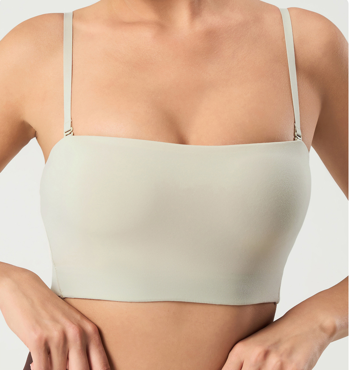 U-neckline Sexy Solid Color Sports Bras DAW138
