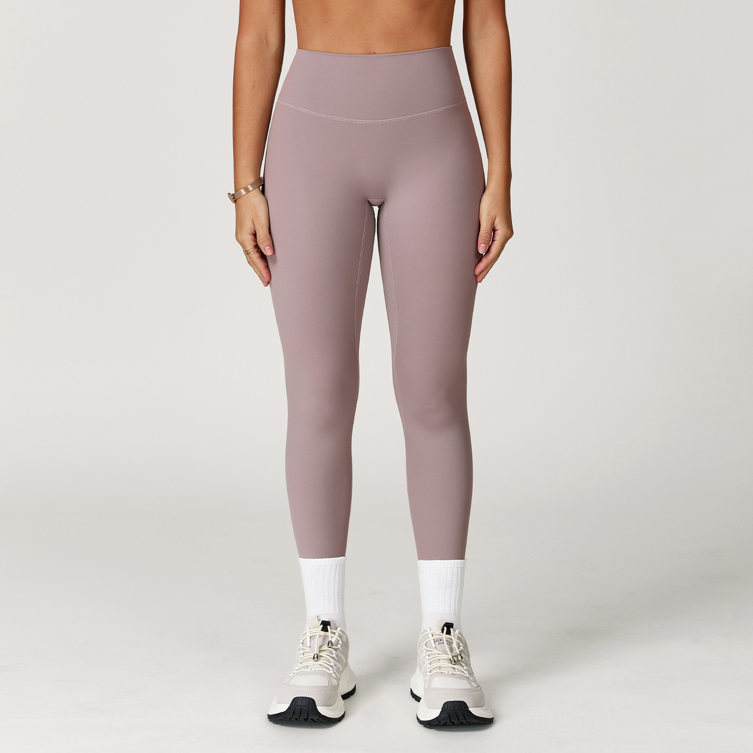 High  Waisted Abdominal  Toning Tight Yoga  Long Trousers 8519