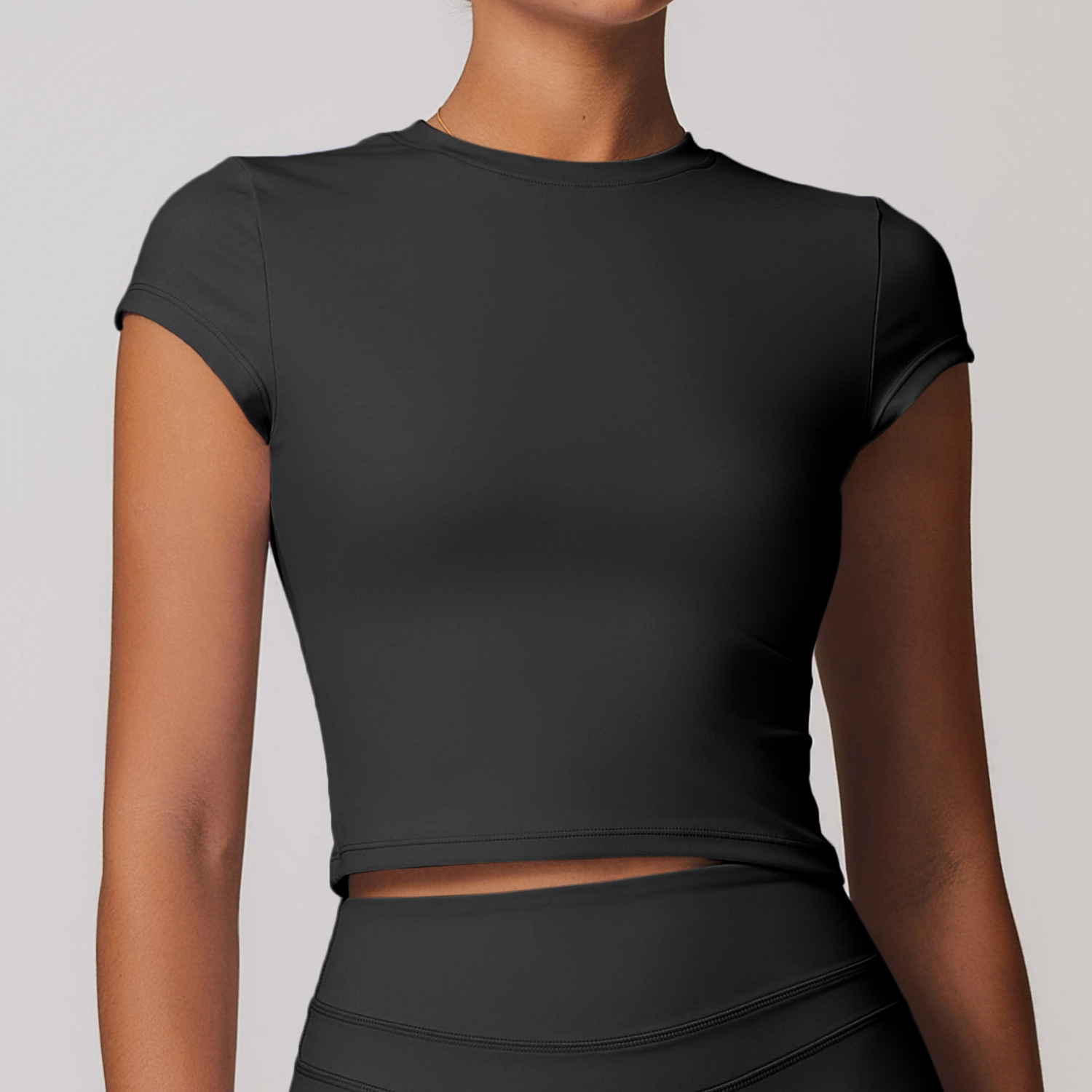 Backless Beauty Yoga Sports T-shirt 8863