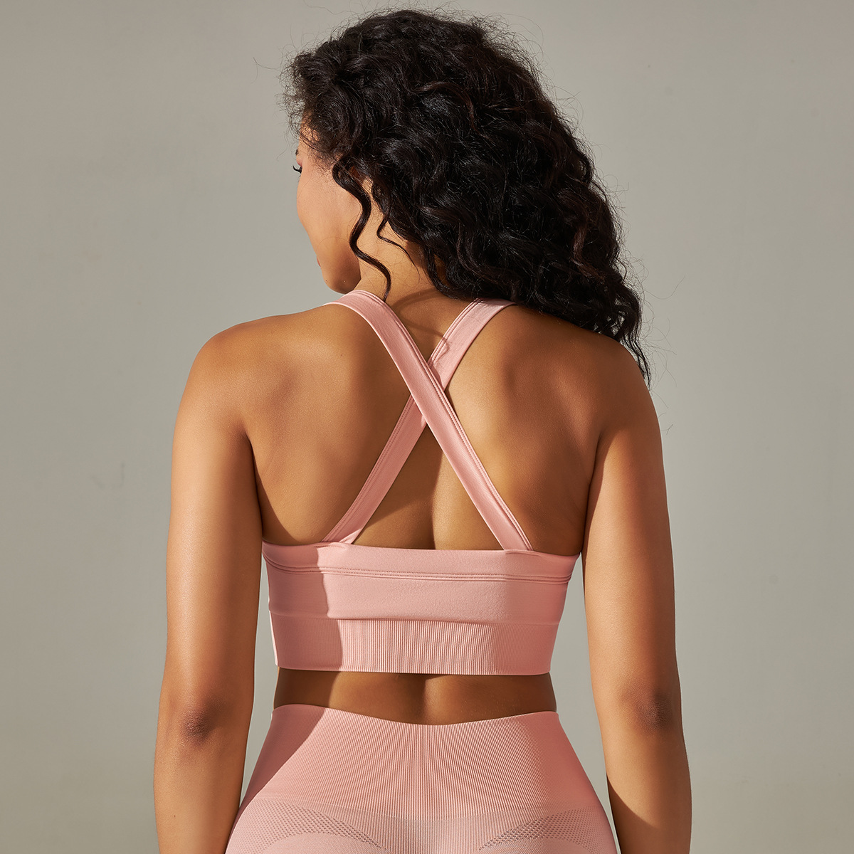 Cross-strap Sports Bra Running Fitness Vest 6606