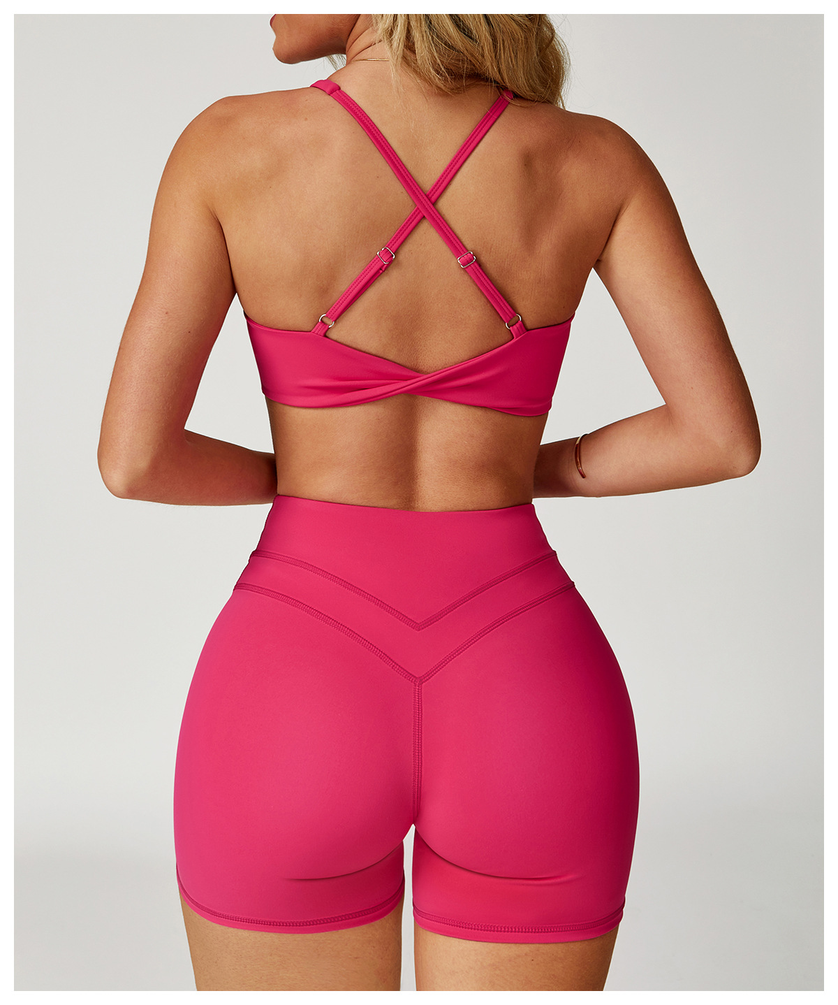 Backless Beauty Yoga Sports Bra 8863