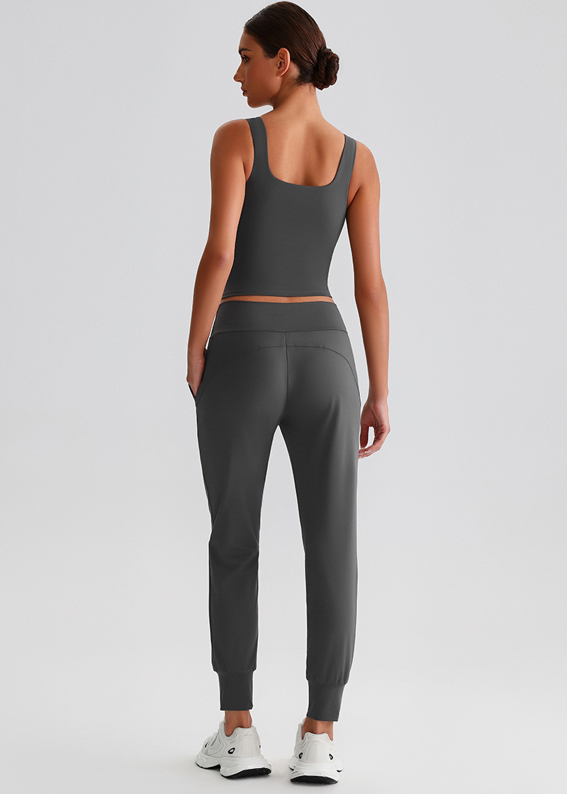 Bra With chest pads Yoga Bra And Shorts Set SKL-LQ3011