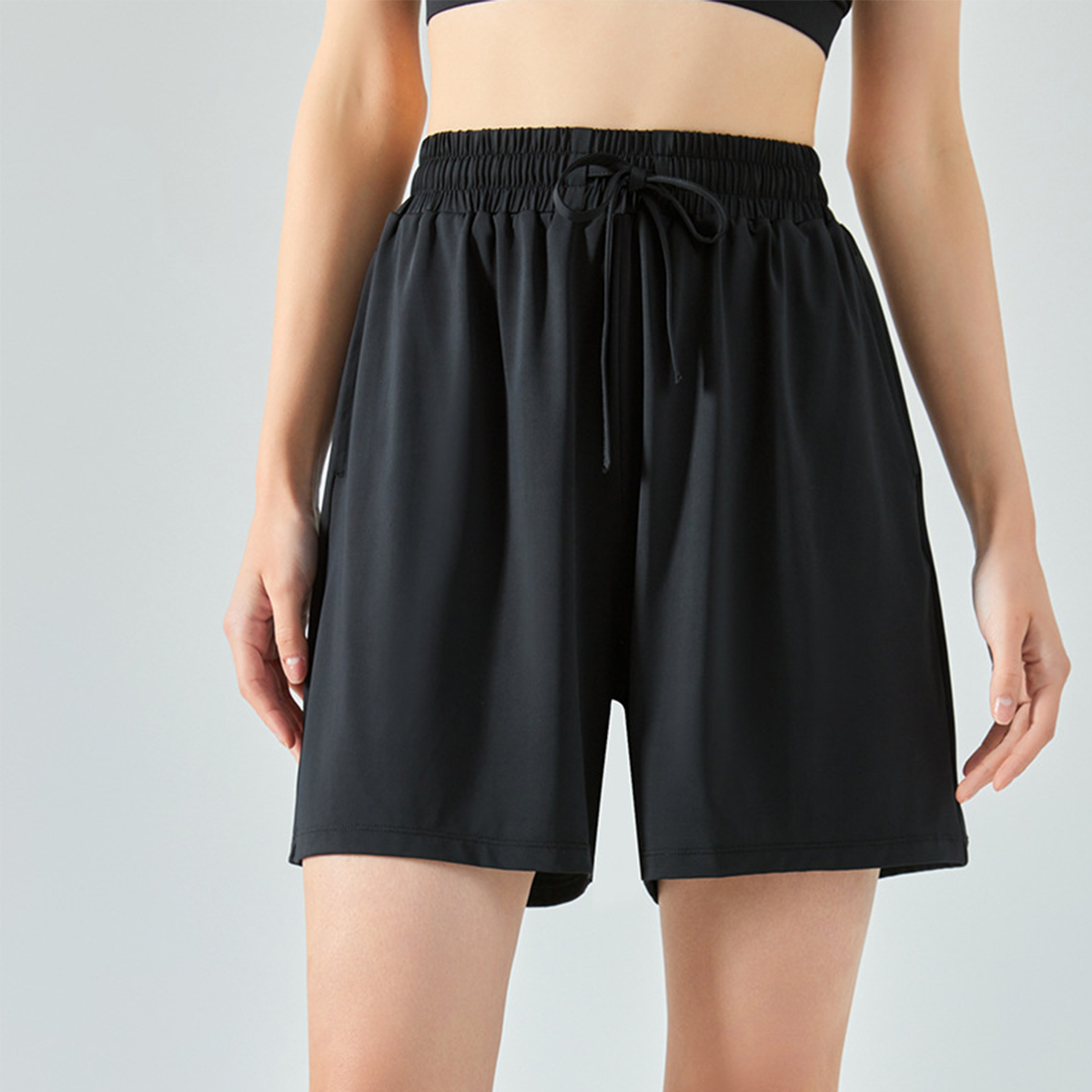 Cooling Sunscreen Ice Silk Loose Athletic Shorts DSS575